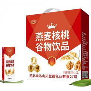 完達(dá)山貝蘭德燕麥核桃谷物飲品豎提禮盒