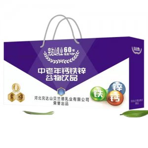 完達(dá)山貝蘭德中老年鈣鐵鋅谷物飲品