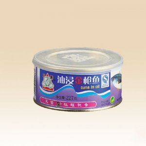 玉蕾油浸金槍魚(yú)罐頭