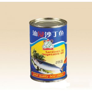 玉蕾油浸沙丁魚(yú)罐頭