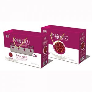 泉芳谷核動力紅豆植物飲料250mlx12盒