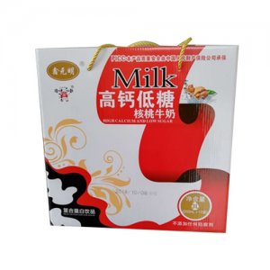 鑫元明高鈣低糖核桃牛奶復(fù)合蛋白飲品