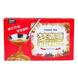 大塚食品 夢(mèng)咖喱醬 （辣味）三支裝