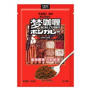 大塚食品夢(mèng)咖喱醬 夢(mèng)5（辣味）公斤裝