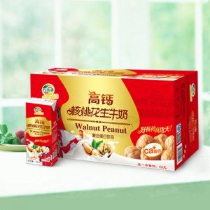萬(wàn)禾源高鈣核桃花生牛奶