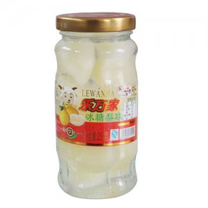 樂萬家冰糖雪梨罐頭258g、