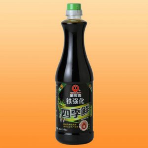 萬家香四季鮮鐵強(qiáng)化醬油855ml