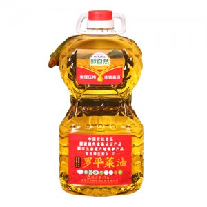 醇自然羅平一級(jí)菜籽3.6LPET瓶裝