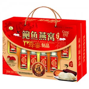 貢圣坊鮑魚(yú)燕窩蜂蜜制品禮盒