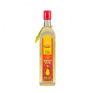 醇自然菜籽油一級(jí)0.5L玻璃瓶裝