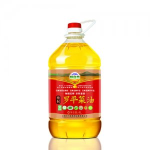 醇自然菜籽油一級(jí)4LPET瓶裝