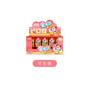 韓仔魔發(fā)絲果Q糖可樂味糖果盒裝