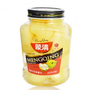 蒙清糖水蘋(píng)果罐頭820g