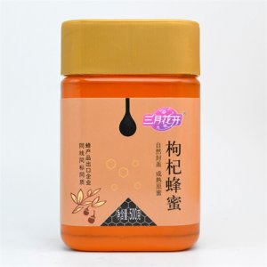 三月花開(kāi)枸杞蜂蜜500g