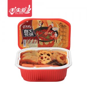 舌尖愛自熱火鍋素菜＋火腿版300g