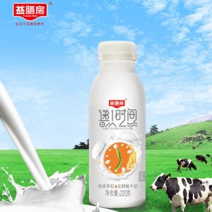 益膳房遞一時(shí)間燕麥果粒發(fā)酵酸牛奶