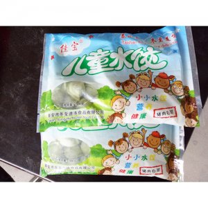 佳寶兒童水餃豬肉白菜袋500g