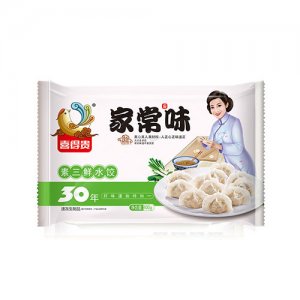 喜得貴素三鮮水餃400g