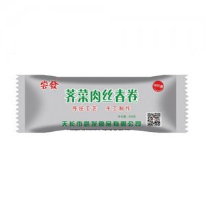 嘗發(fā)薺菜肉絲春卷袋裝
