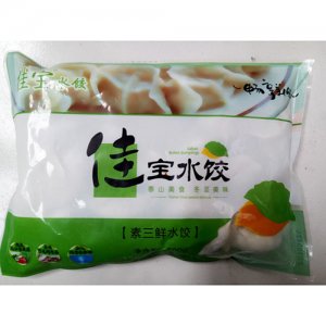 佳寶素三鮮美味水餃500g