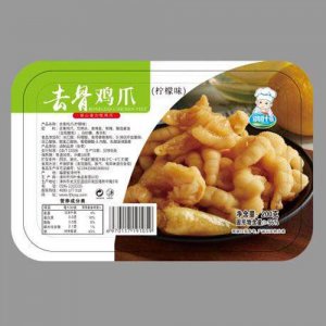 鴻葉去骨雞爪檸檬味200g