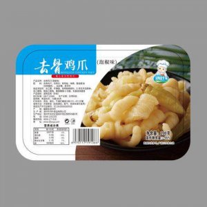 鴻葉去骨雞爪泡椒味200g