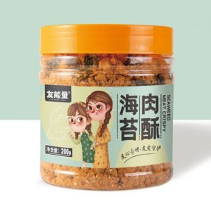友能量海苔肉酥圓瓶裝200g
