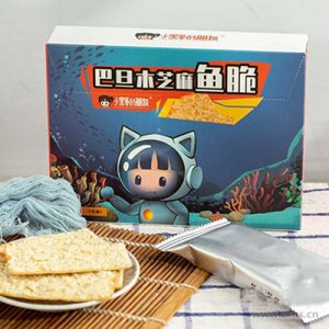小黑蔓的朋友巴旦木芝麻魚脆