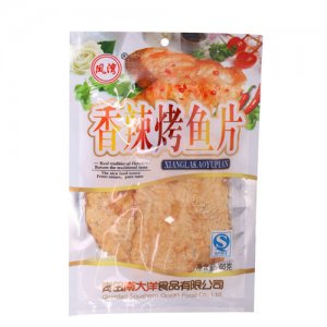 鳳灣香辣烤魚片60g