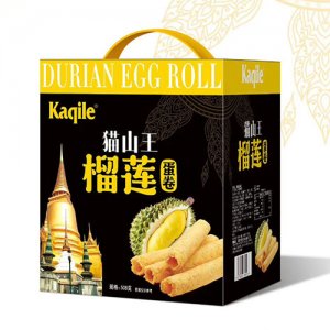 卡其樂榴蓮蛋卷508g