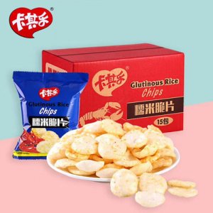 卡其樂(lè)糯米脆片箱裝