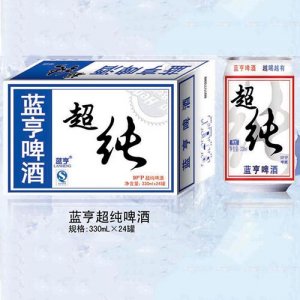 藍亨超純啤酒罐裝