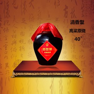 百世泉白酒高粱原燒40°