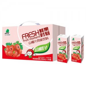 北大荒山楂汁飲料簡(jiǎn)箱
