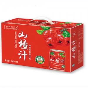 悅陽(yáng)山楂汁山楂味果味飲料240ml箱裝