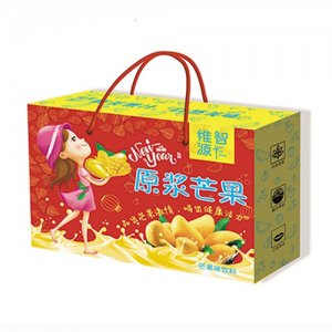 悅陽(yáng)維智源原漿芒果果味飲料488mlx6盒