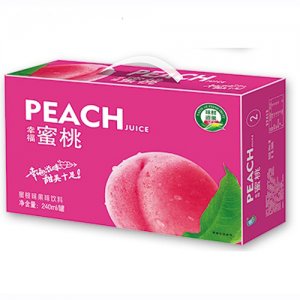 悅陽(yáng)幸福蜜桃果味飲料箱裝