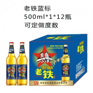 東方獵人老鐵藍(lán)標(biāo)500ml1×12瓶