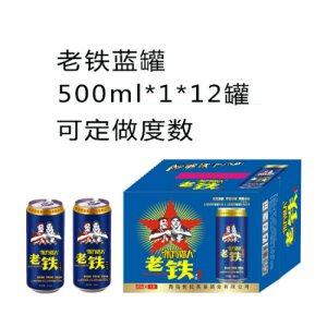東方獵人老鐵藍(lán)罐500ml1×12罐