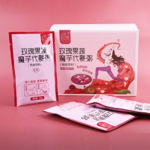 絡(luò)美人銀耳膠原魔芋代餐粥