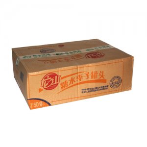 750g糖水李子罐頭