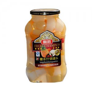 奧勝糖水什錦罐頭768g