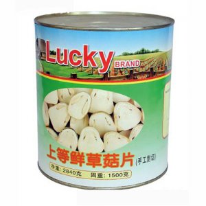 永利來上等鮮草菇片罐頭