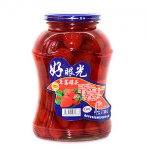 好眼光草莓罐頭769克