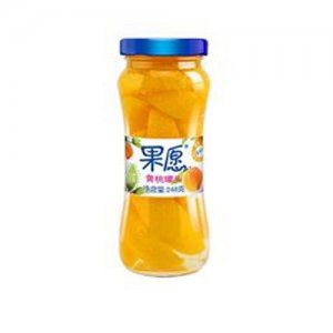 果愿黃桃罐頭248g