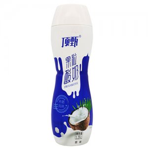頂甄果粒酸奶原味1.25L