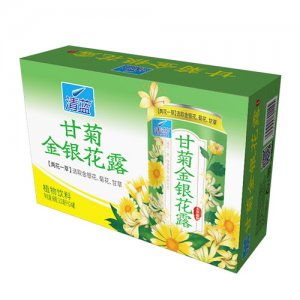 清藍甘菊金銀花露植物飲料310mlx24罐