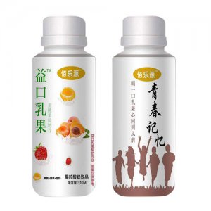 佰樂源益口乳果酸奶飲品黃桃+椰果310ml