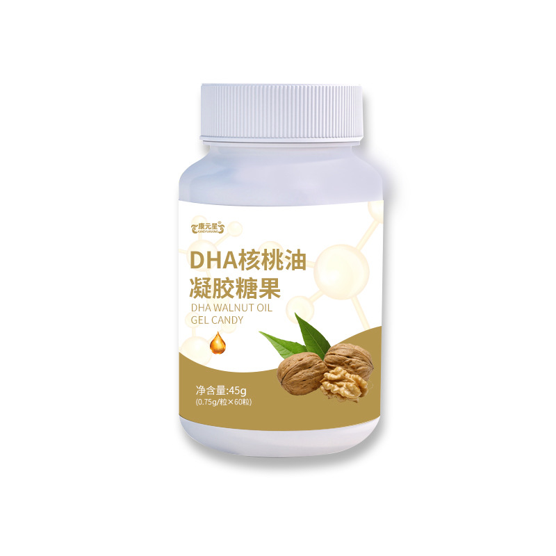 DHA核桃油凝膠糖果代加工|我負(fù)責(zé)加工生產(chǎn),你來提供制作配方!