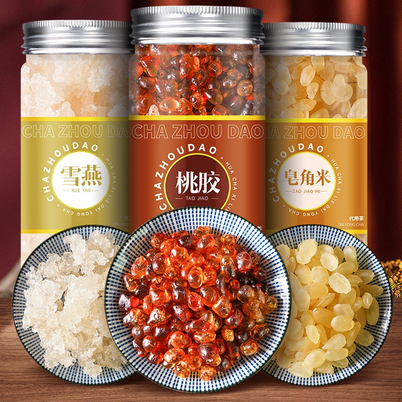 廠家直銷(xiāo)批發(fā)罐裝水果茶桃膠雪燕皂角米商用代用養(yǎng)生茶可一件代發(fā).jpg